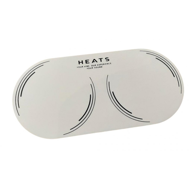 HEATS – PS1 Double Bass Drum Patch White HEATS – PS1 Double Bass Drum Patch White