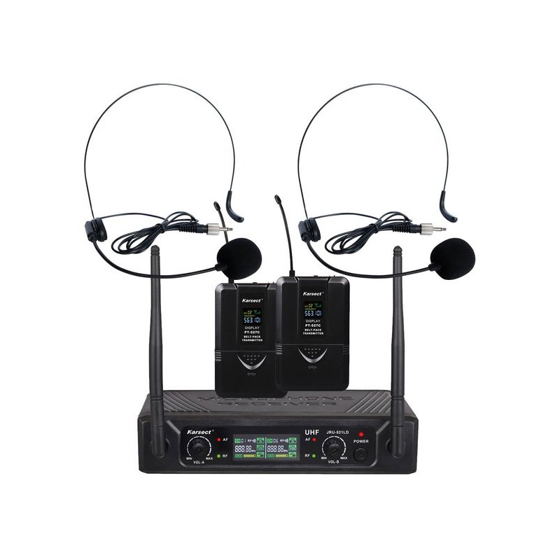 KARSECT – Dual Slim Wireless Headset...