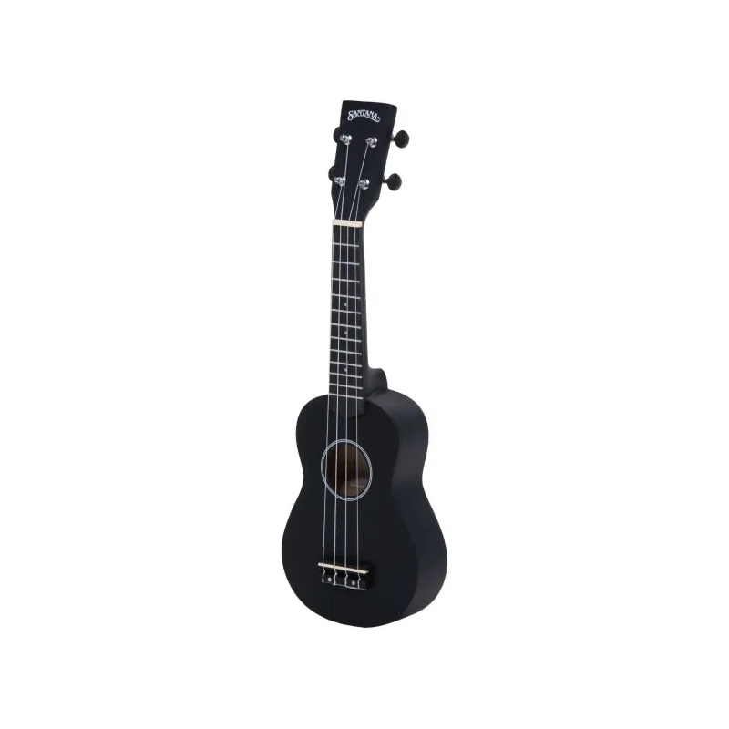 SANTANA - Ukulele - Black - SAN-U01-SBK