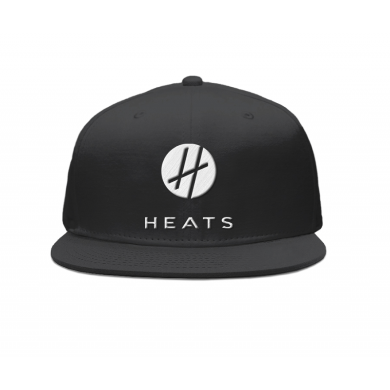 Black HEATS® cap : ‘SnapBack’