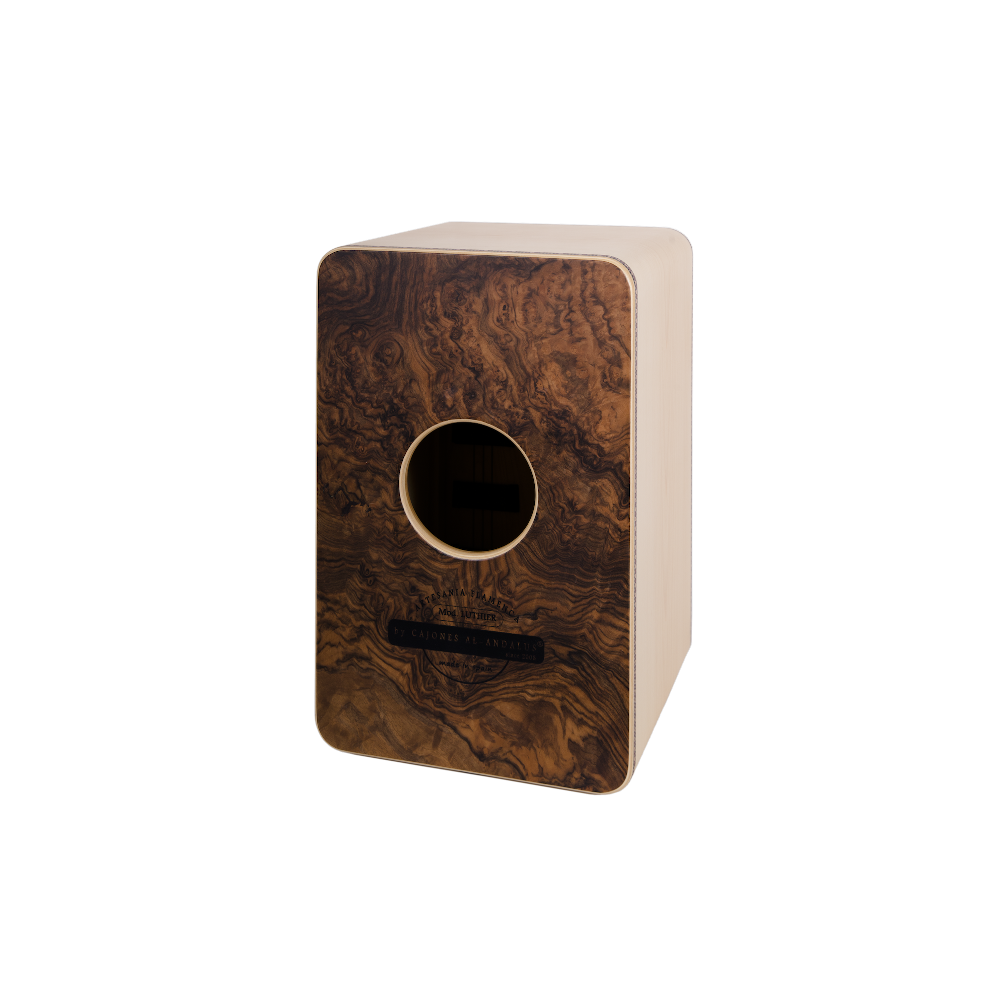 AL-ANDALUS - Cajon : "Luthier" (Amber... AL-ANDALUS - Cajon : "Luthier" (Amber...
