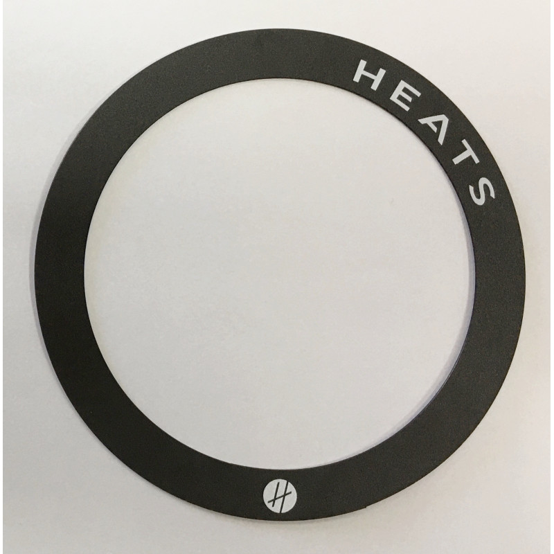 HEATS® - Anneau de renfort 4“ Noir