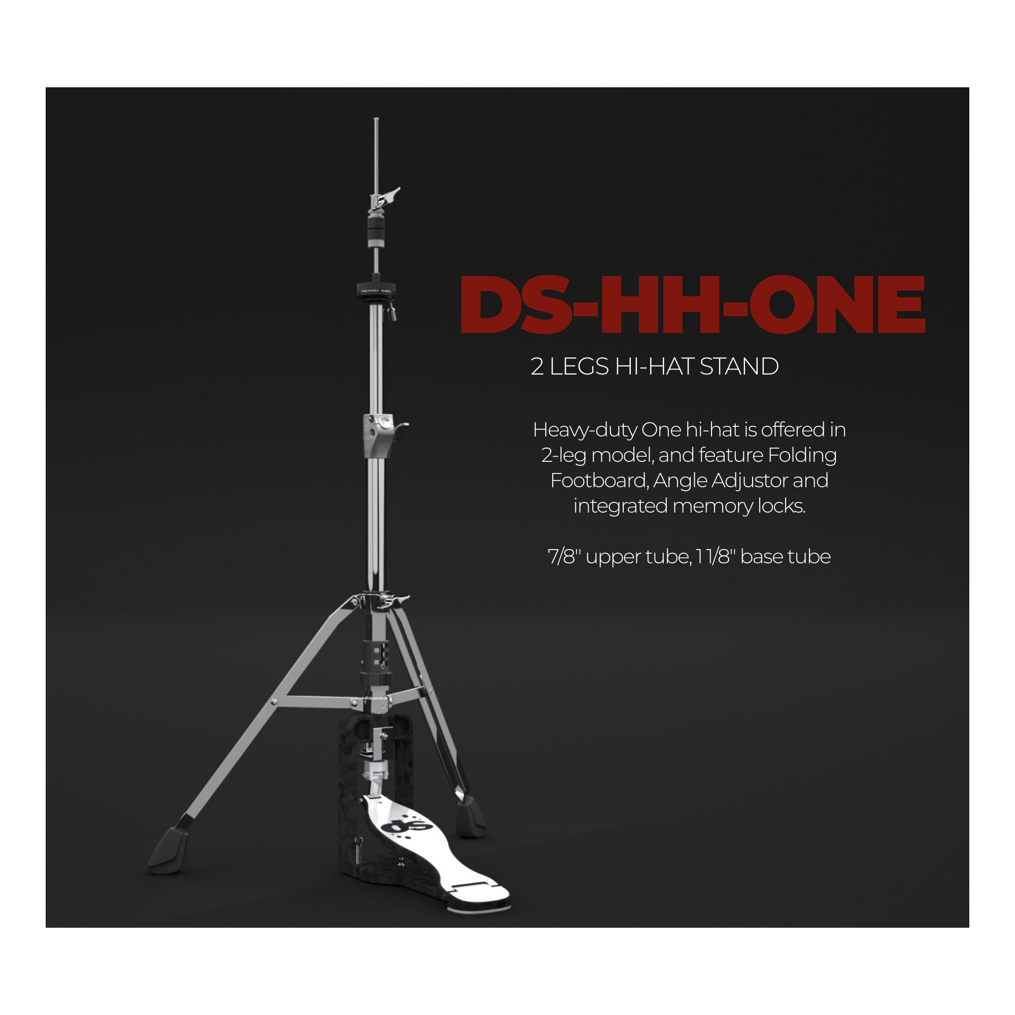 DS DRUM - Pédale de charleystone -... DS DRUM - Pédale de charleystone -...