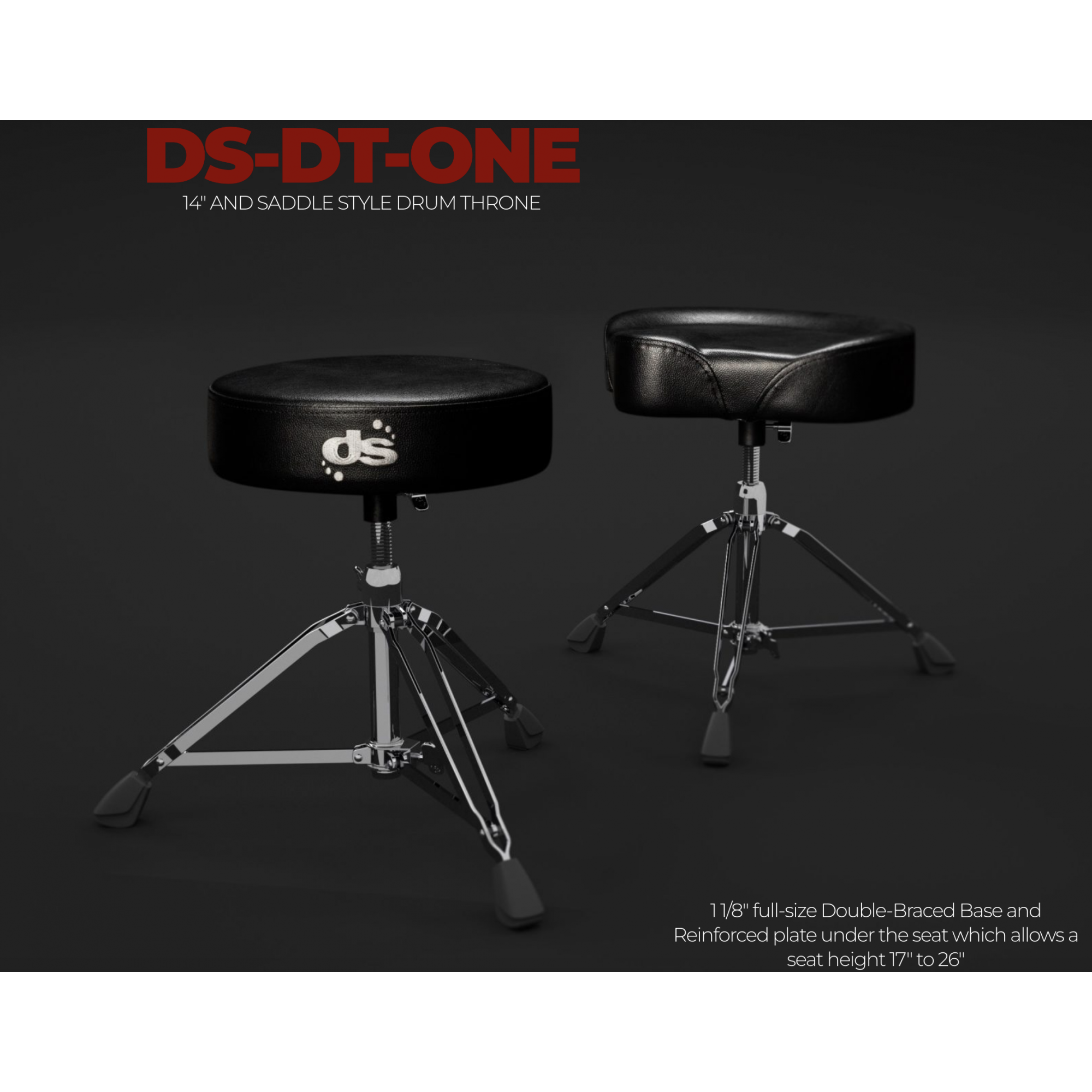 DS DRUM - Siège de batterie - The One... DS DRUM - Siège de batterie - The One...