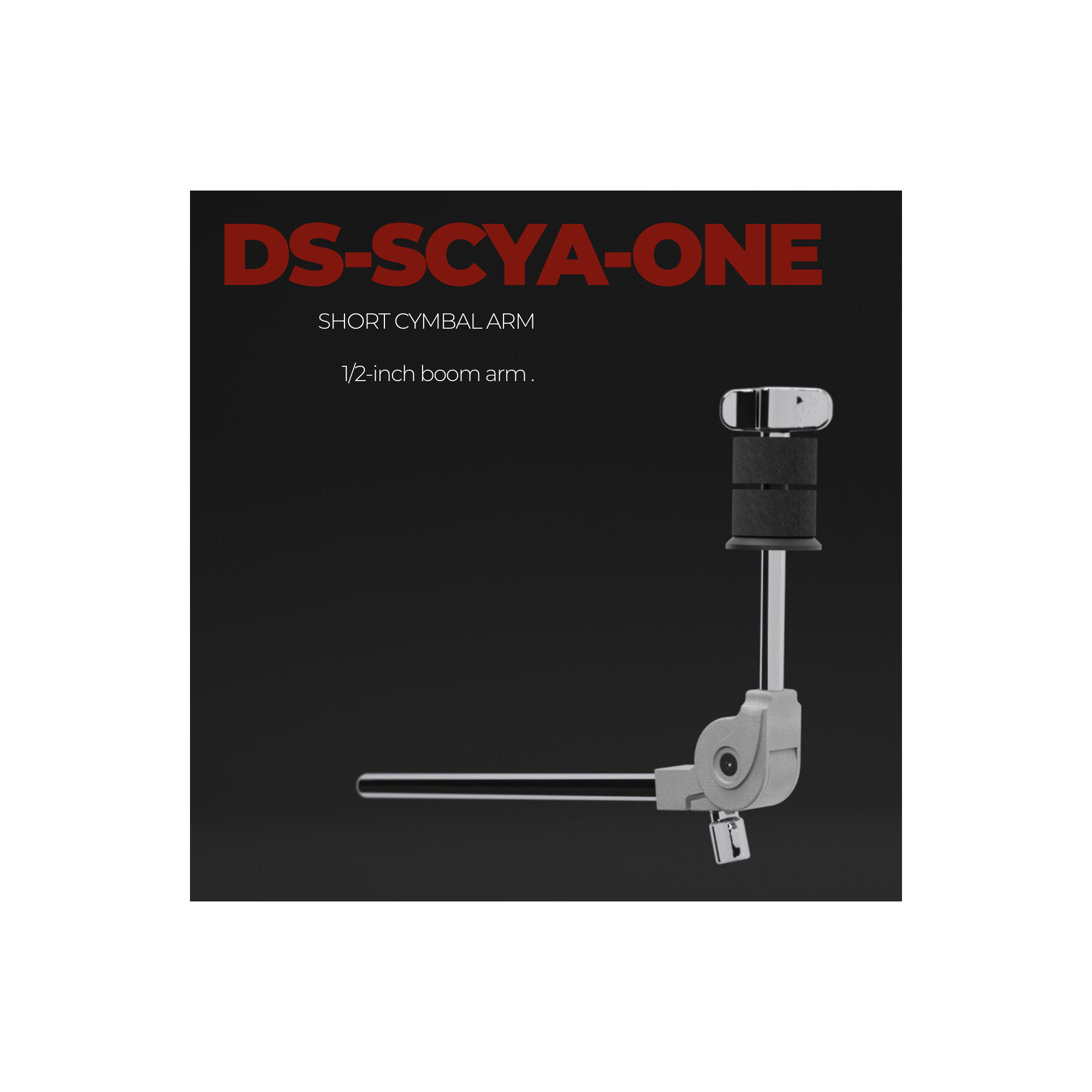 DS DRUMS - Bras De Cymbales Court -... DS DRUMS - Bras De Cymbales Court -...