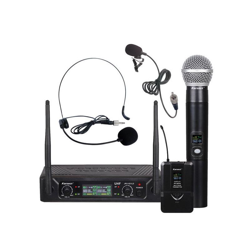 KARSECT – Dual Wireless Microphone...